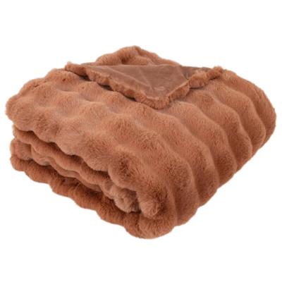Ashford Luxury Throw - Burnt Orange